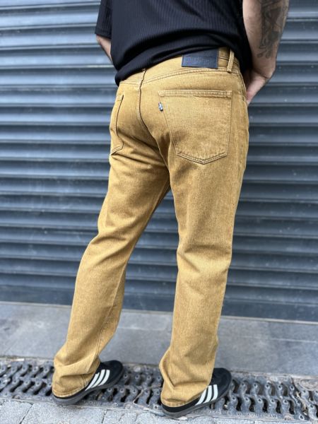 Hardal kot pantolon