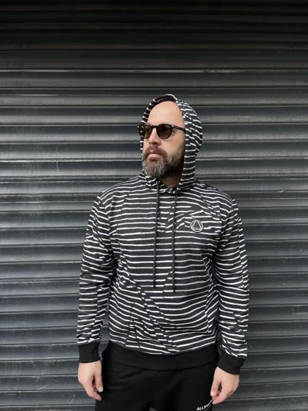 Zebra batik hoodie