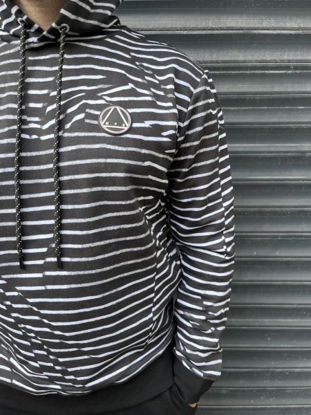 Zebra batik hoodie
