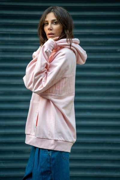 Pembe hoodie