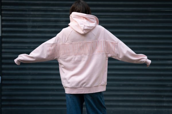 Pembe hoodie