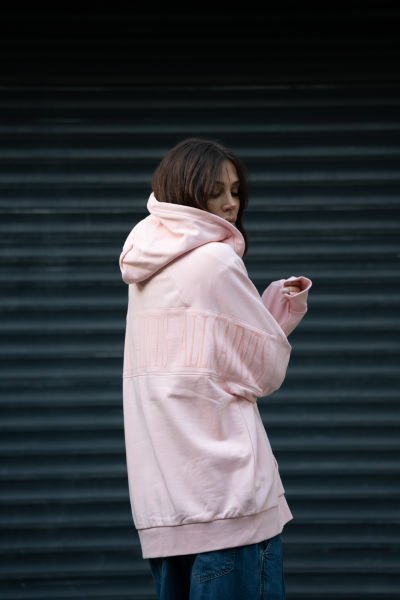 Pembe hoodie